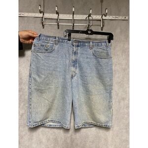 Levi's 560 Shorts Men 40 Blue Light Denim Jean Skate Relaxed Loose Baggy VTG Y2K